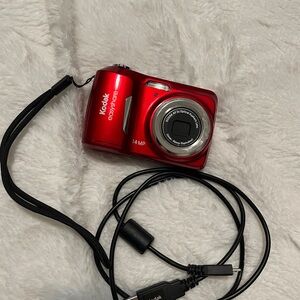 Kodak Red Compact 14MP Point-and-Shoot Camera easy share c1530